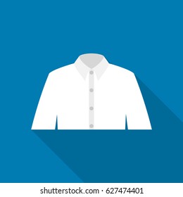 Long Sleeve Shirt Icon Of Vector Illustration For Web And Mobile