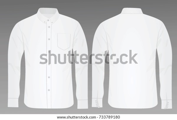 Long Sleeve Shirt Vector Illustration Stock Vector (Royalty Free) 733789180