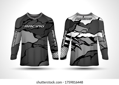 Long Sleeve Sport Jersey Design