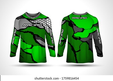 Long sleeve sport jersey design