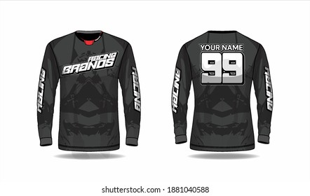 Download Motocross Jersey Mockup High Res Stock Images Shutterstock