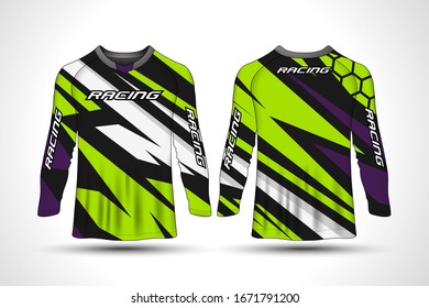 Long sleeve t-shirt sport motorcycle, motocross jersey.