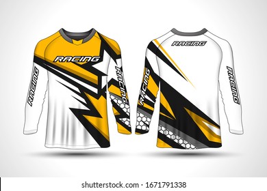 Long Sleeve T-shirt Sport Motorcycle, Motocross Jersey.