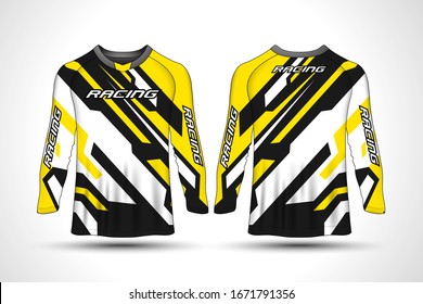 Long sleeve t-shirt sport motorcycle, motocross jersey.