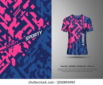 Long sleeve tshirt sports design for racing, jersey, cycling, football, gaming, motocross