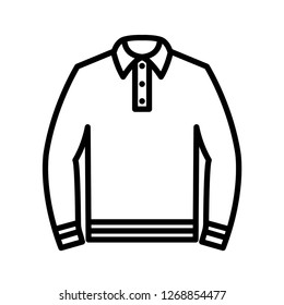  Long sleeve vector icon