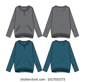 long sleeve vector for lady