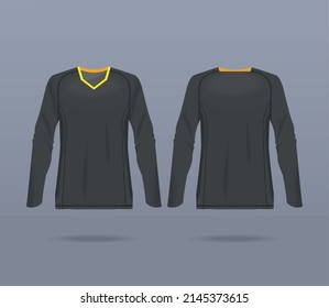 long sleeve yerseys front and bag icon