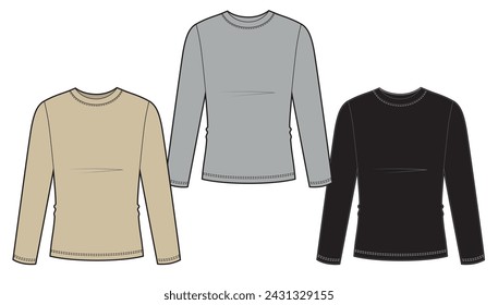 Long sleeves shirt fitted silhouette, different colors