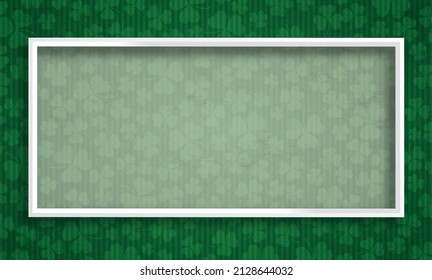 Long St Patricks Day Irish Flag Banner