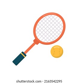 Long Tennis vector flat icon for web isolated on white background EPS 10 file