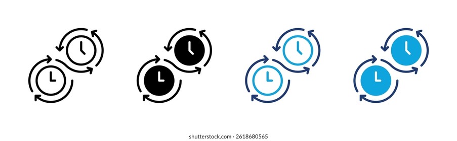 Long Term Icon Element For Design