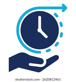 Long Term Icon Element For Design