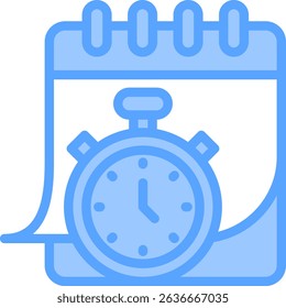 Long Term Icon Element For Design
