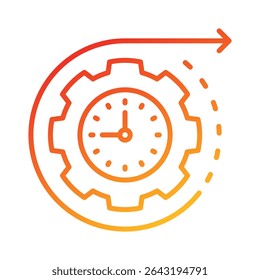 Elemento de icono a largo plazo para el diseño