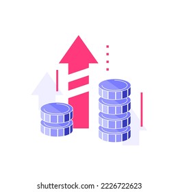 Long term investing strategy, income growth, boost business revenue, investment return, fund raising, pension savings account, financial improvement report, more money, high interest rate