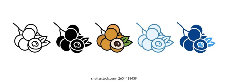 Longan Icon Set Multiple Style Collection