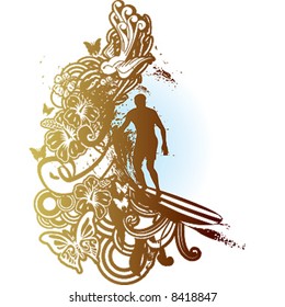 longboard classic emblem