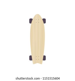 longboard vector illustration