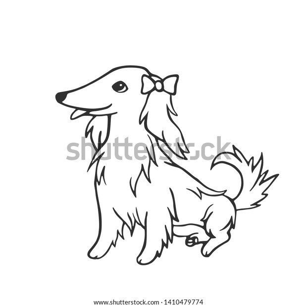 Featured image of post Cartoon Long Haired Dachshund Drawing Their fur is soft and silky and grows longest on their neck chest ears