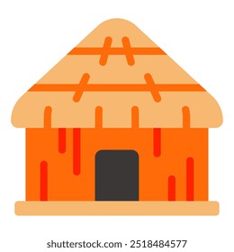 Longhouse icon for web, app, infographic, etc