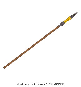 longinos spear ist die Waffe, mit der sie jesus christ nach der christlichen Religion, Illustration für Web-und mobile Design getötet.