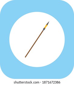 longinos spear es el arma con la que mataron a jesus christ de acuerdo a la religión cristiana, ilustración para web y diseño móvil.
