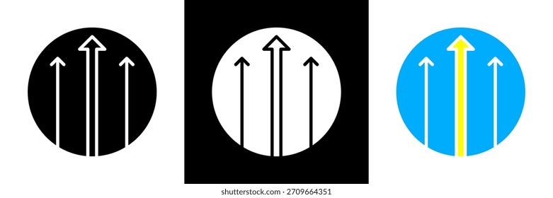Ícone de longitude Definir vetor de glifo Ilustração