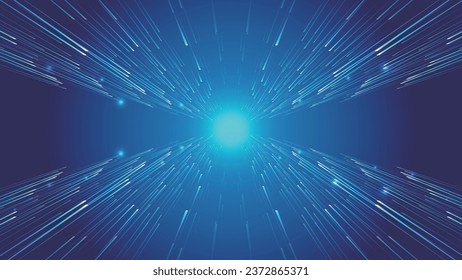 Longitudinal extension luminescent ray Internet technology big data background