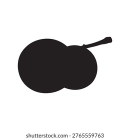 Longkong silhouette vector flat illustration design.
