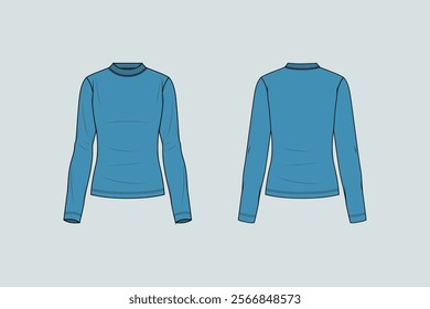 A long-sleeve T-shirt is a type of casual shirt that features the classic T-shirt design—typically with a round neckline and no buttons—but with long sleeves that extend to the wrists. It combines the