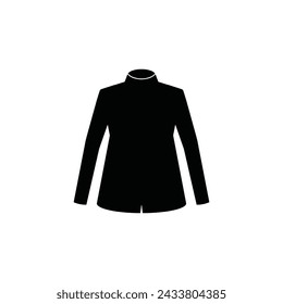 Long-sleeved clothes icon vector illustration logo design