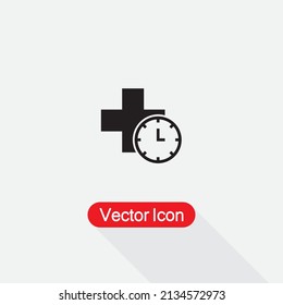 Long-Term Care Icon Vector Illustration Eps10