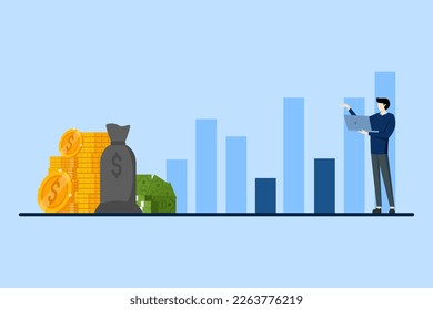 Long-term investment strategy, income growth, increase business income, return on investment, fundraising, retirement savings accounts, financial improvement reports, business supports economic growth