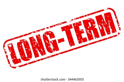 LONG-TERM red stamp text on white