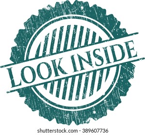 Look inside grunge seal