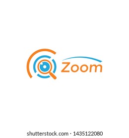 Look for the logo and magnifying glass