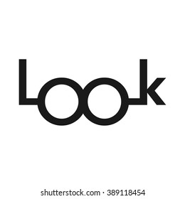 look logo vector.