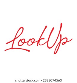 look up text on white background.