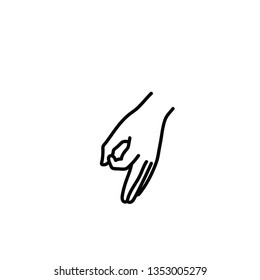 Look at this hand gesture