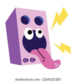Look at this screaming speaker sticker