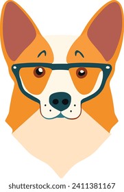 🐶 Look at this stylish pup! This adorable dog is rocking a pair of trendy glasses. Who says glasses are just for humans? 