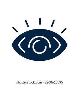 Look and Vision line icon. Simple element illustration. Look and Vision concept outline symbol design.