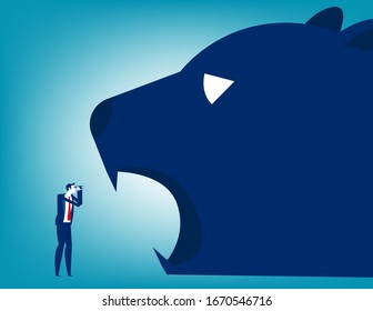 Looking bear market presents downtrend stock market