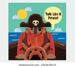 Looking for a fun and engaging background illustration for your talk like a pirate event? Discover a variety of pirate-themed illustrations that will bring your event to life and set the perfect tone 