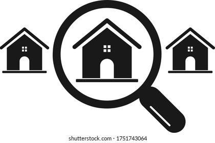 Looking for home icon. Search home symbol.