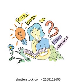 
looking for ideas by reading books