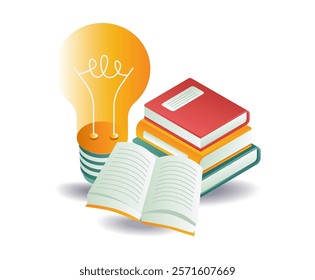 Looking for ideas by reading books