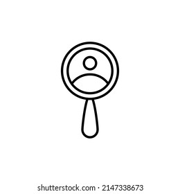 Icono de trabajo en vector. logotipo