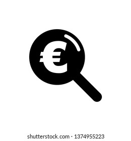 Looking for Money Icon Vector